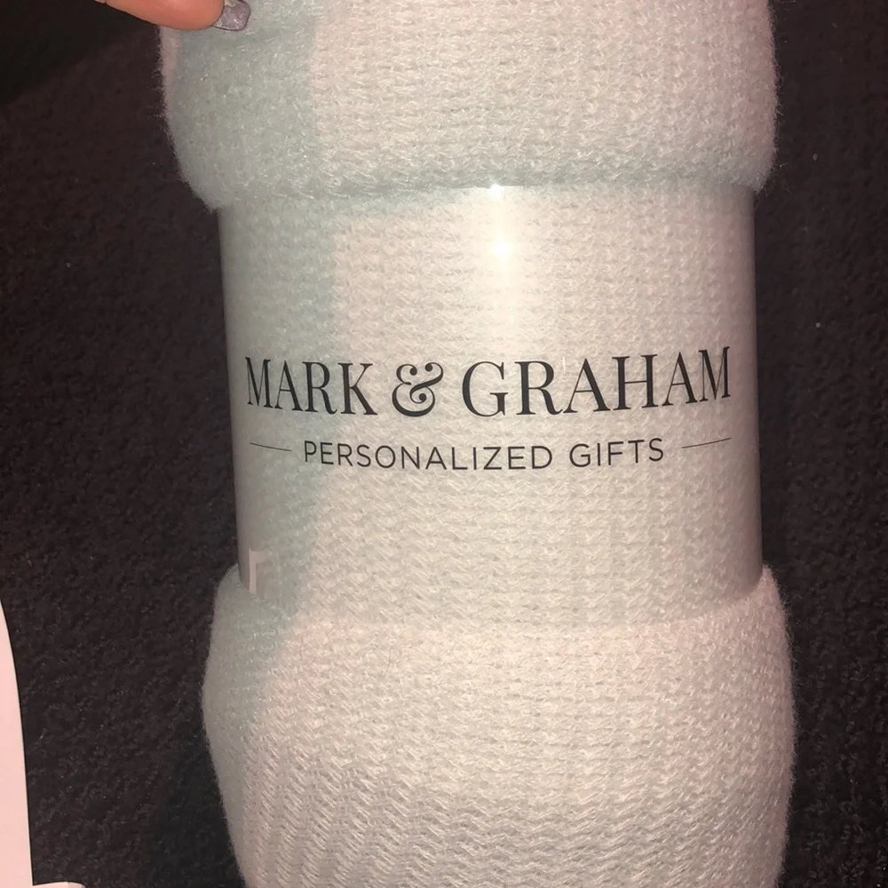 Mark & Graham Colorblock Throw Blanket